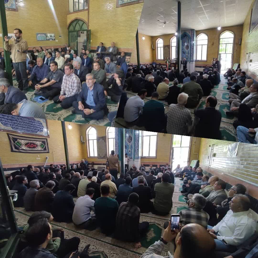 تجمع حماسی اصناف در حمایت از مردم مظلوم غزه